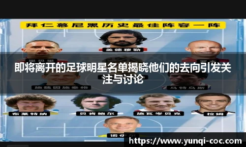 即将离开的足球明星名单揭晓他们的去向引发关注与讨论